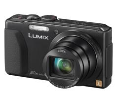 Panasonic Lumix DMC-TZ40 zwart achterzijde